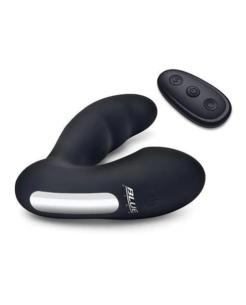 Blue Line Vibrating Prostate Prober Wremote Black Electric Eel INC Anal