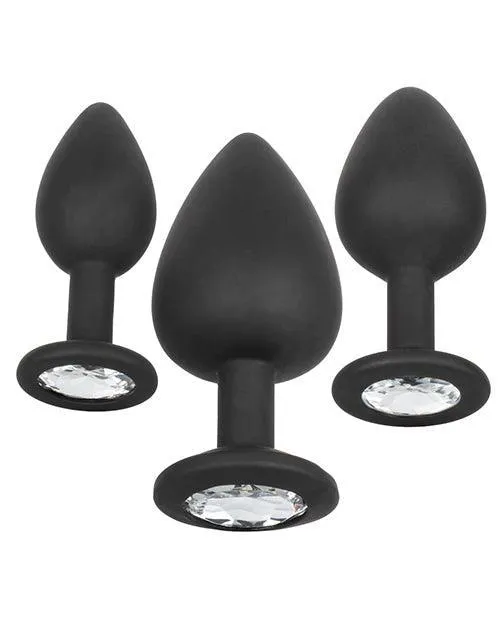 California Exotic Novelties Anal Silicone Gem Anal Kit Black