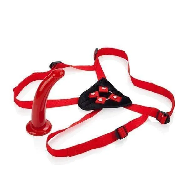 California Exotics Female Sex Toys California Exotics Red Rider Adjustable Strap On 7 California Exotics Female Sex Toys California Exotics Red Rider Adjustable Strap On 7