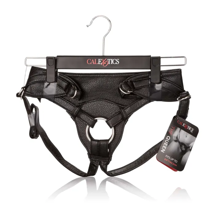 California Exotics Her Royal Harness The Queen Strap On Black California Exotics Female Sex Toys