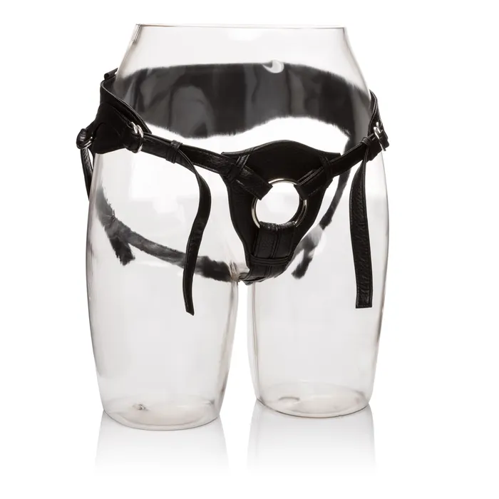California Exotics Her Royal Harness The Queen Strap On Black California Exotics Female Sex Toys
