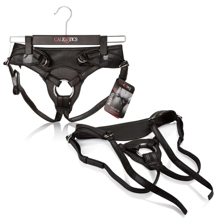 California Exotics Her Royal Harness The Queen Strap On Black California Exotics Female Sex Toys