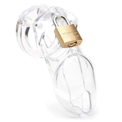 CBX CB6000 3 14 Chastity Cock Cage and Lock Set CBX Male Sex Toys