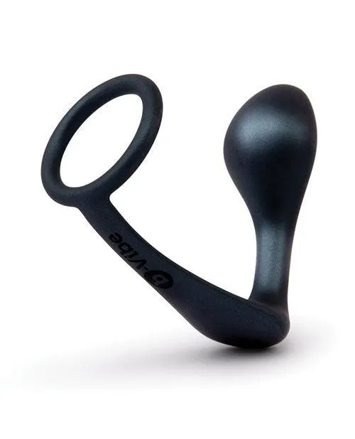 Cotr INC Anal BVibe Butties Ringer Cock Ring Prostate Plug Black