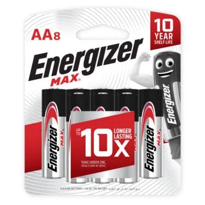 Energizer Male Sex Toys Energizer Max Alkaline Power E91 AA Battery Value Pack