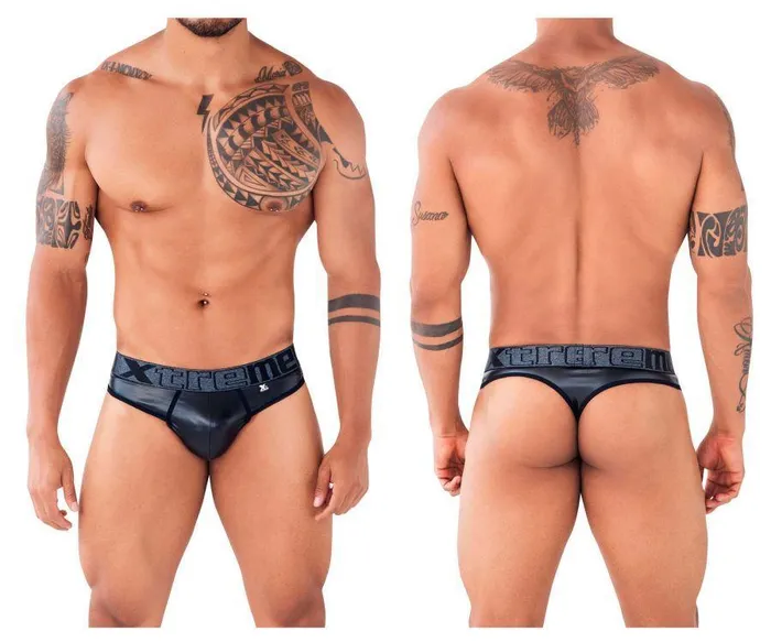 Faux Leather Thongs Xtremen Male Sex Toys