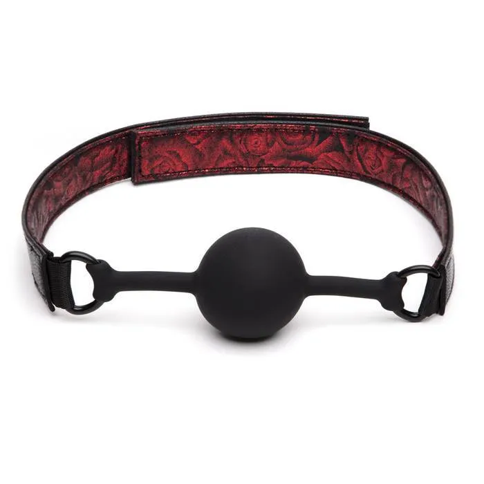 Fifty Shades of Grey Fifty Shades of Grey Sweet Anticipation Ball Gag BDSM Red Vibrators