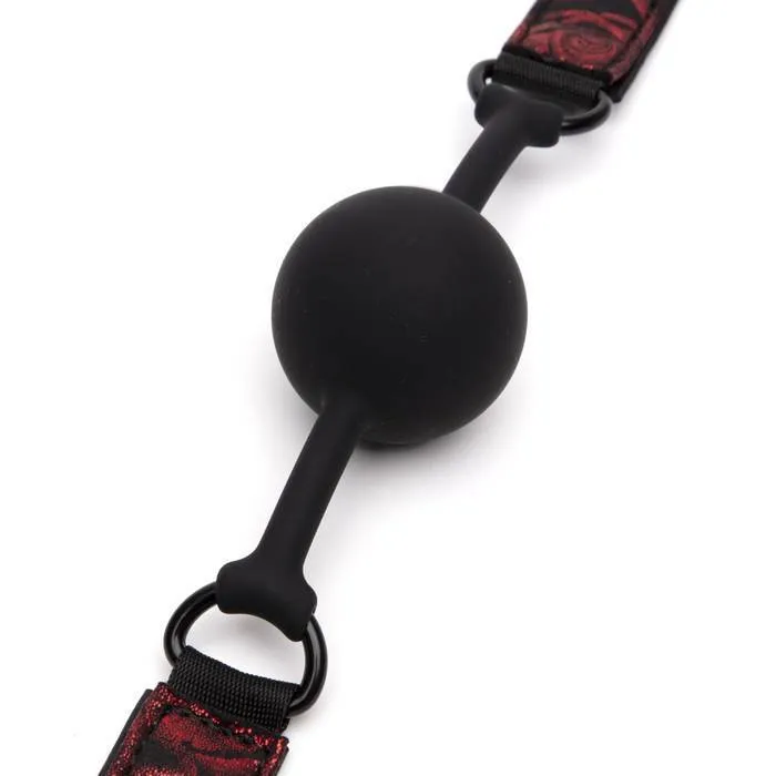 Fifty Shades of Grey Fifty Shades of Grey Sweet Anticipation Ball Gag BDSM Red Vibrators