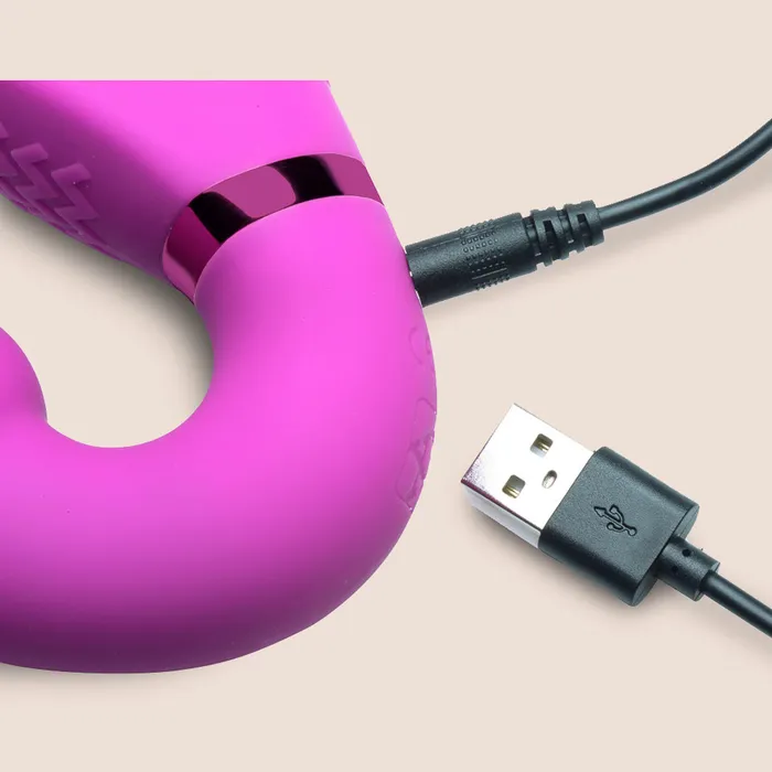 Inflatable ErgoFit Strapless StrapOn remote controlled XR Brands Female Sex Toys