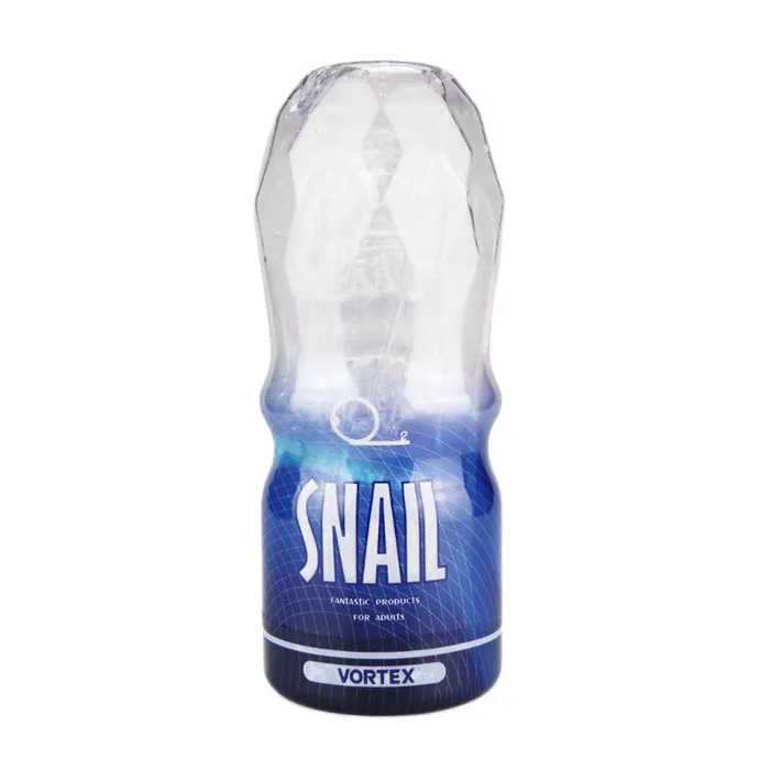 Javtoys Male Sex Toys Snail Crystal Cup Vortex