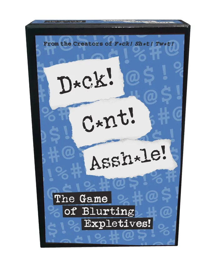 Kheper Games Games Dck Cnt Asshle The Game of Blurting Expletives Kheper Games Games Dck Cnt Asshle The Game of Blurting Expletives