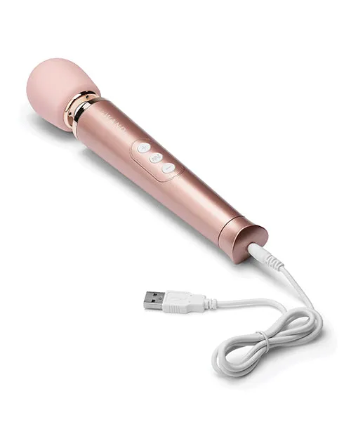 Le Wand Petite Rechargeable Vibrating Massager Rose Gold Cotr INC Female Sex Toys
