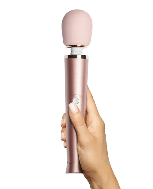 Le Wand Petite Rechargeable Vibrating Massager Rose Gold Cotr INC Female Sex Toys