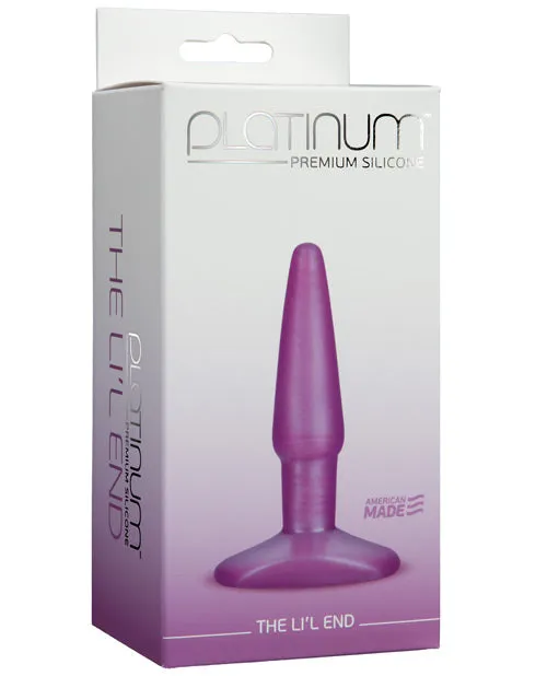 Male Sex Toys Doc Johnson Platinum Silicone The Lil End