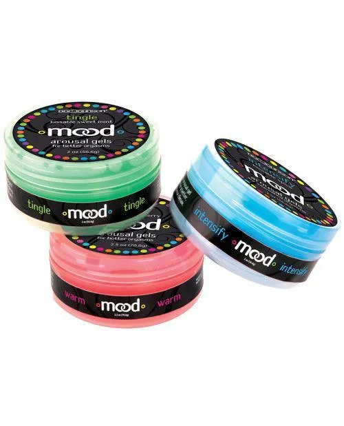 Male Sex Toys Mood Lube Kissable Foreplay Gels 2 oz Asst Flavors Pack of 3 Doc Johnson Male Sex Toys Mood Lube Kissable Foreplay Gels 2 oz Asst Flavors Pack of 3 Doc Johnson