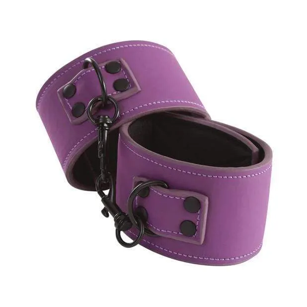 NS Novelties BDSM Lust Bondage Ankle Cuffs Purple NS Novelties Vibrators