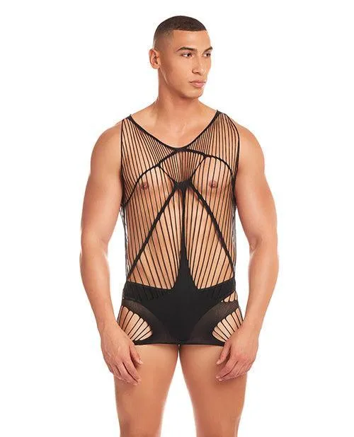 Rene Rofe Rainbow Party Automatic Long Tank Black Anal