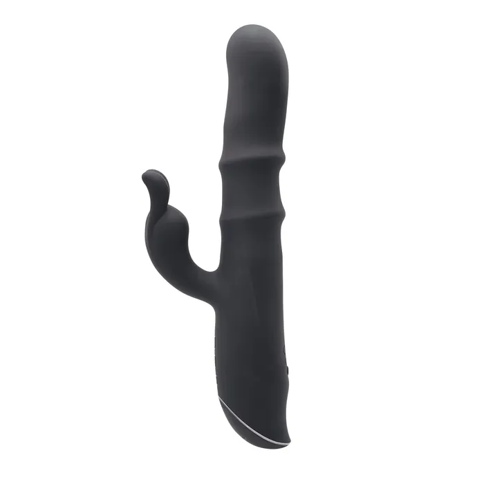 Vibrators Evolved Evolved Ringmaster Rabbit Vibrator Black