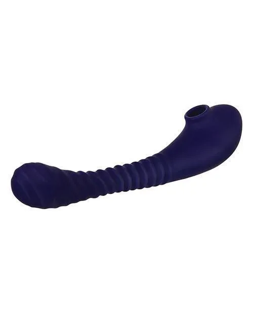 Vibrators Evolved Novelties INC Evolved Bendable Sucker Purple