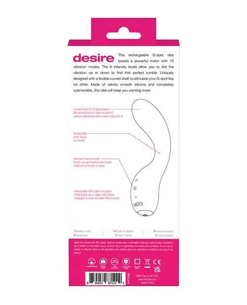 Vibrators Savvy Co VeDo Desire Rechargeable GSpot Vibe