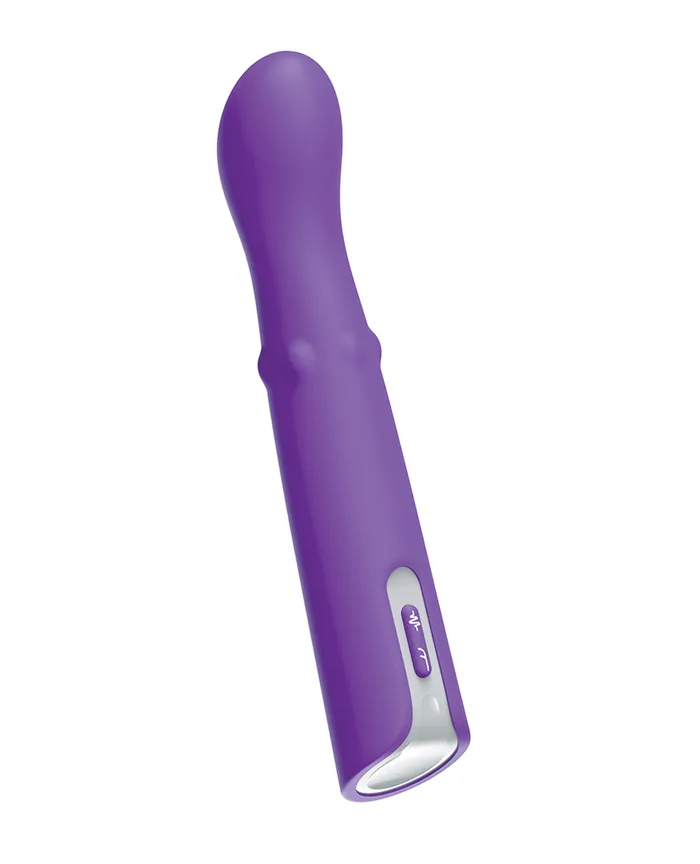 Vibrators Vvole Luv Inc GSpot Vibrator wMoving Beads Purple