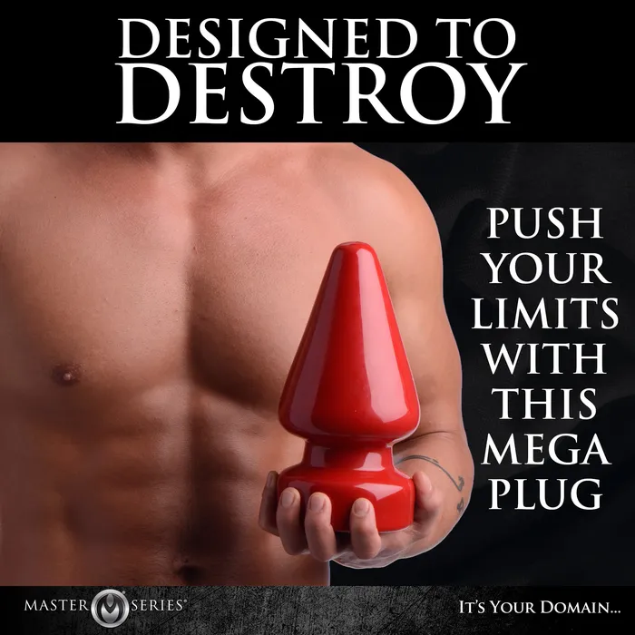 Anal Destructor Plug Small Master Series Anal