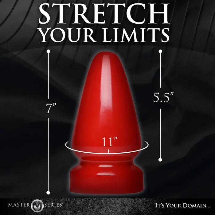 Anal Destructor Plug Small Master Series Anal