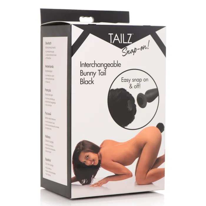 Anal Tailz Interchangeable Bunny Tail Black
