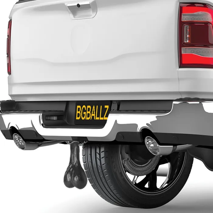 Big Ballers Large Truck Nuts Black Anal