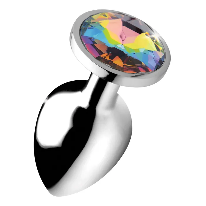 Booty Sparks Male Sex Toys Rainbow Prism Gem Anal Plug Large
