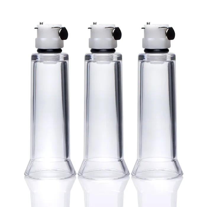Clit and Nipple Cylinders Set 3 Size Matters Couples