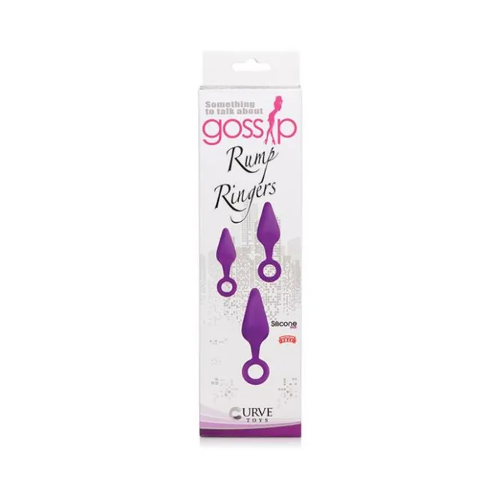Curve Novelties Gossip Rump Ringers Anal Trainer Set Violet Anal