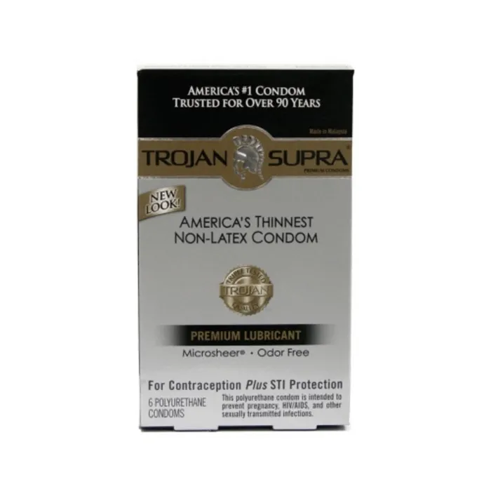 Enhancers Paradise Marketing Services Trojan Supra Microsheer Polyurethane Condoms 6 Pack Enhancers Paradise Marketing Services Trojan Supra Microsheer Polyurethane Condoms 6 Pack