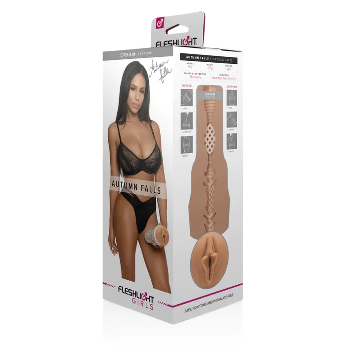 Fleshlight Male Sex Toys Fleshlight Girls Autumn Falls Cream Signature Vagina Fleshlight Male Sex Toys Fleshlight Girls Autumn Falls Cream Signature Vagina