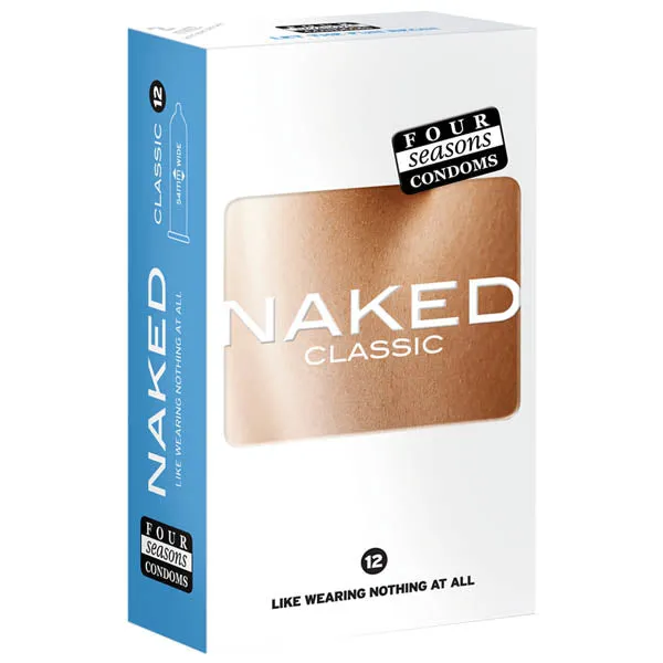 Four Seasons Four Seasons Naked Classic Condoms 12 pack Female Sex Toys