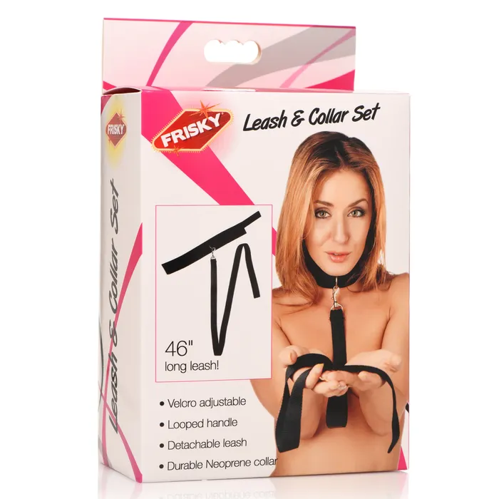 Frisky Anal Frisky Leash and Collar Set