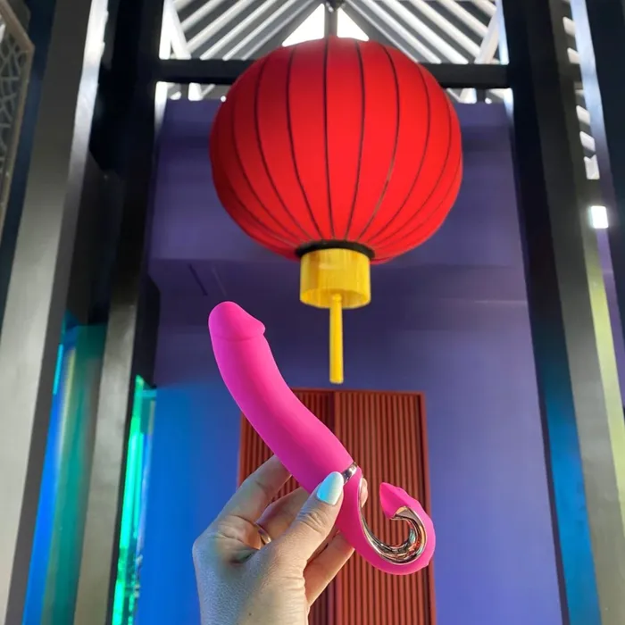 Gjay Mini Vibrator Bioskin Wildberry Its the Bomb Female Sex Toys