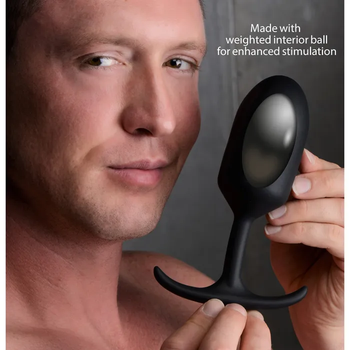 Heavy Hitters Male Sex Toys Premium Silicone Weighted Anal Plug XL