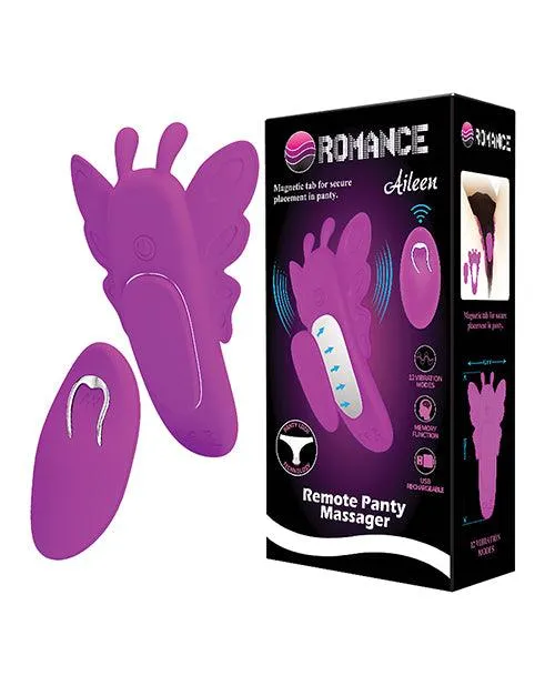 Liaoyang Baile Health Care Produ Vibrators Pretty Love Romance Aileen Magnetic Butterfly Panty Vibe Fuchsia