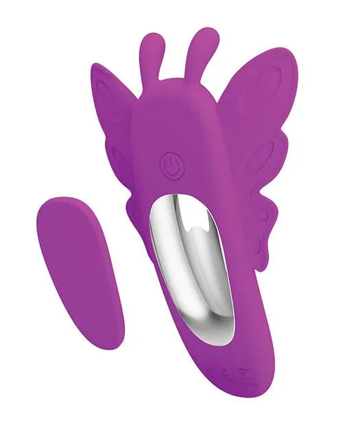 Liaoyang Baile Health Care Produ Vibrators Pretty Love Romance Aileen Magnetic Butterfly Panty Vibe Fuchsia