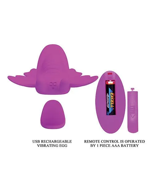 Liaoyang Baile Health Care Produ Vibrators Pretty Love Romance Aileen Magnetic Butterfly Panty Vibe Fuchsia