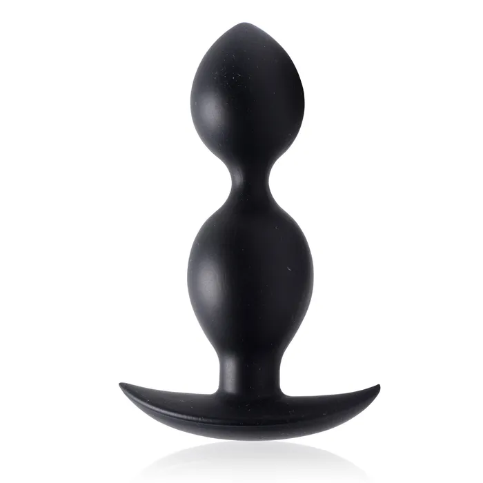 Male Sex Toys Orbs Steel Weighted Duotone Silicone Anal Plug Master Series