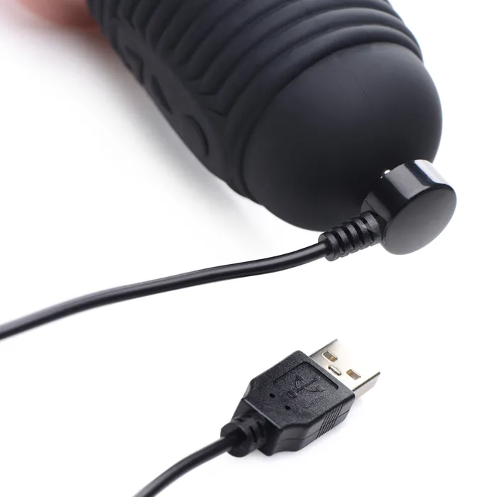 Master Series Power Pounder Vibrating Thrusting Silicone Dildo Female Sex Toys