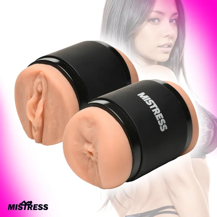 Mistress Double Shot Pussy Ass Stroker Medium Mistress Male Sex Toys