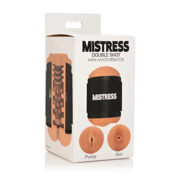 Mistress Double Shot Pussy Ass Stroker Medium Mistress Male Sex Toys