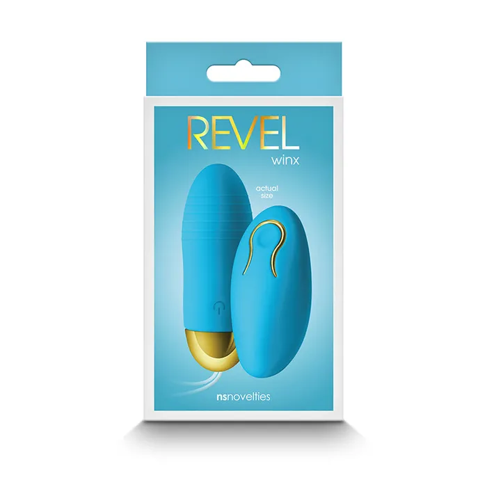New Sensations Novelties Inc Female Sex Toys Revel Winx Insertable Bullet with Remote Blue New Sensations Novelties Inc Female Sex Toys Revel Winx Insertable Bullet with Remote Blue