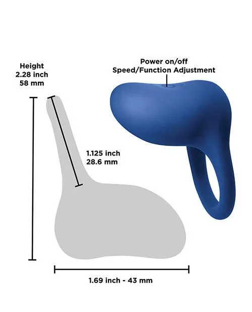 Ns Novelties INC Male Sex Toys Inya Regal Rechargeable Vibrating Ring