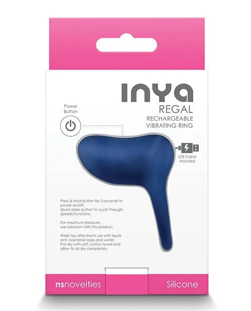 Ns Novelties INC Male Sex Toys Inya Regal Rechargeable Vibrating Ring