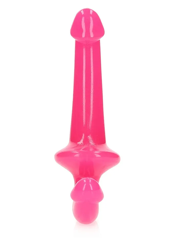 REALROCK GLOW IN THE DARK 6 STRAPLESS STRAP ON PINK SHOTS AMERICA LLC Female Sex Toys