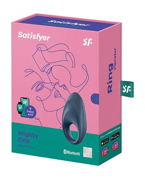 Satisfyer Mighty One Ring Wapp Blue Eis INCsatisfyer Vibrators Satisfyer Mighty One Ring Wapp Blue Eis INCsatisfyer Vibrators